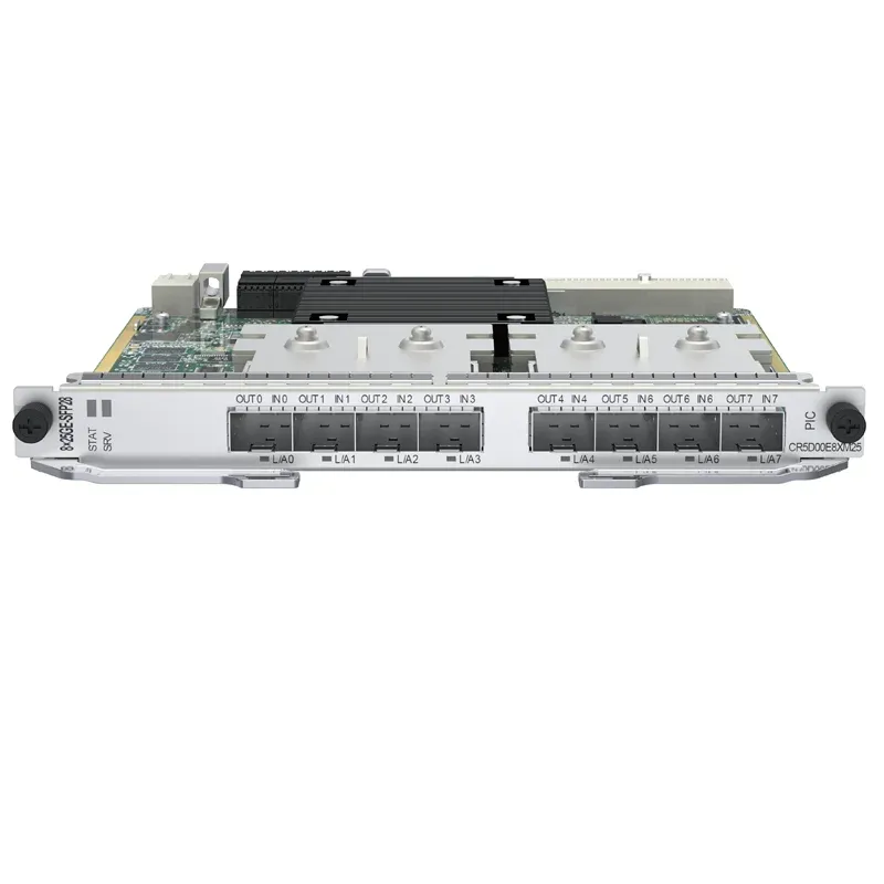 CR8D00E1KBC0 CR8DE1KB00M1 CR8DE1KB00M2 1-Port 400GBase-QSFP-DD Single-layer Physical Inter
