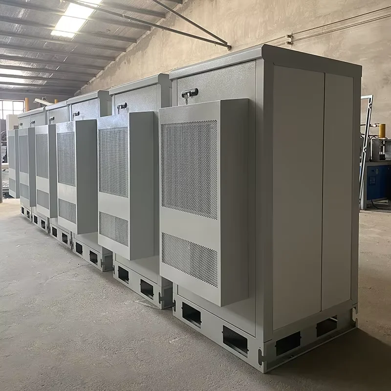 IP45 Integrated Outdoor Cabinet Stainless Steel Aluminum Metal 5G Base Station Communication Enclosure-boxintelecom