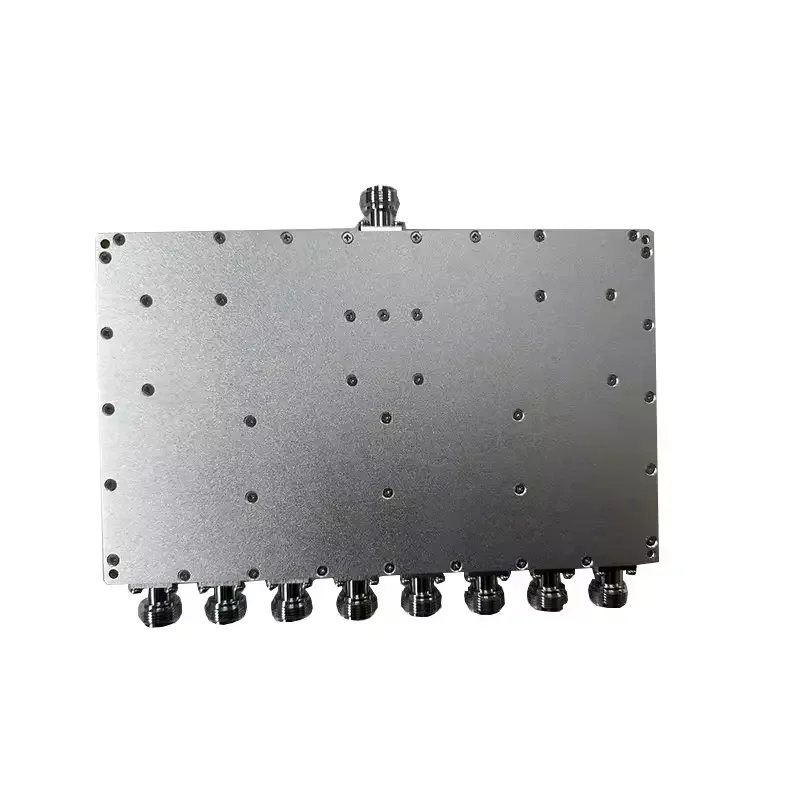 RF UHF Power Splitter 400-470MHz 8 Way Power Splitter 400MHz Wilkinson Power Splitter Divi