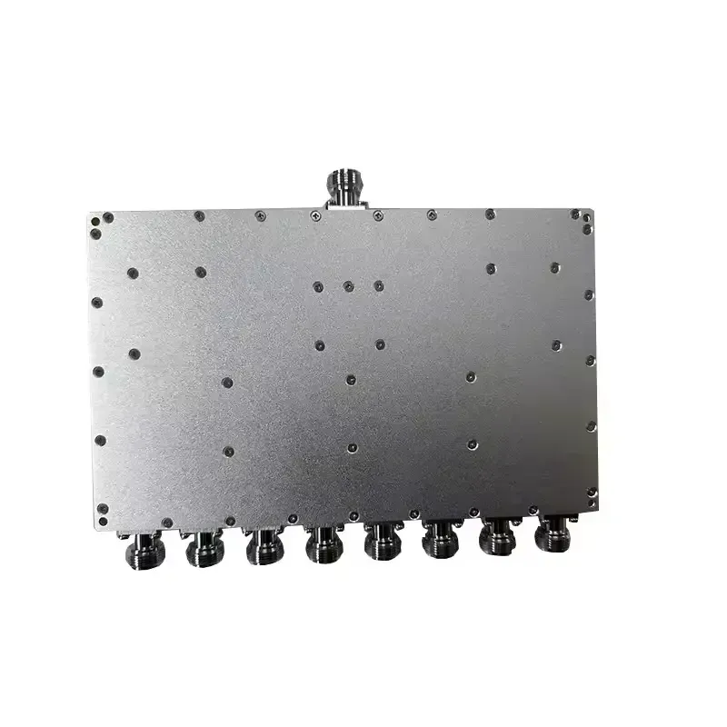 RF UHF Power Splitter 400-470MHz 8 Way Power Splitter 400MHz Wilkinson Power Splitter Divi