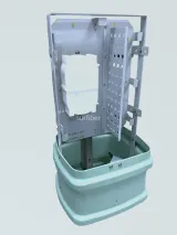 Outdoor Telecom FTTH Fiber Pedestal ODP Optical Distribution Point Equipment Model SURFOP-