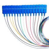 Mini SC/UPC Connector Optical Fiber 1*16 PLC Splitters 4G/WiFi/3G Compatible Steel Tube SM