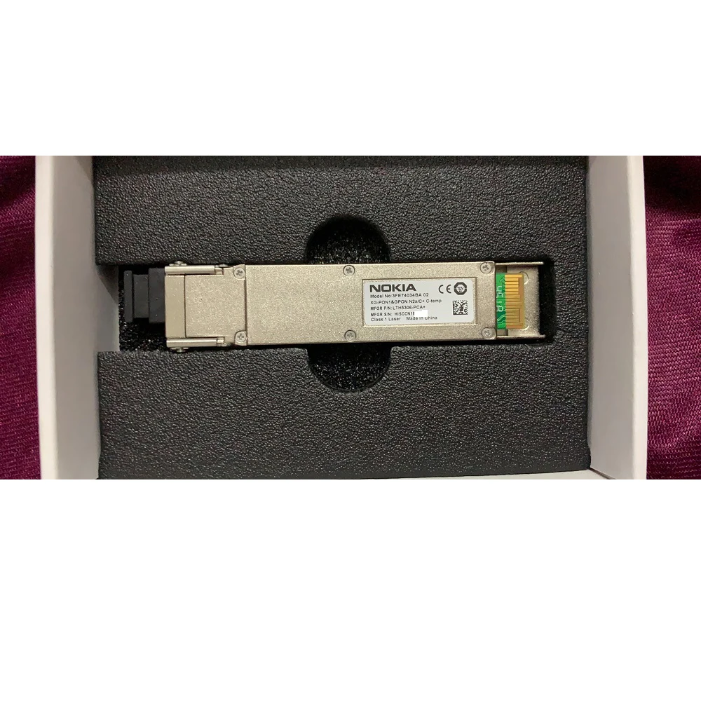 3FE74034BA 3FE74034BAAA XG-PON1&GPON XFP Fiber Optic Equipment Supporting FWLT-P XG-PON-boxintelecom