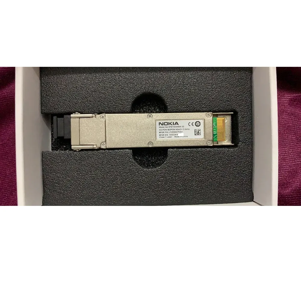 3FE74034BA 3FE74034BAAA XG-PON1&GPON XFP Fiber Optic Equipment Supporting FWLT-P XG-PON-boxintelecom