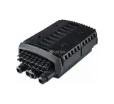 Outdoor 144 Core FTTH Splitter Distribution Box IP65 Waterproof with 12V Power Supply for 
