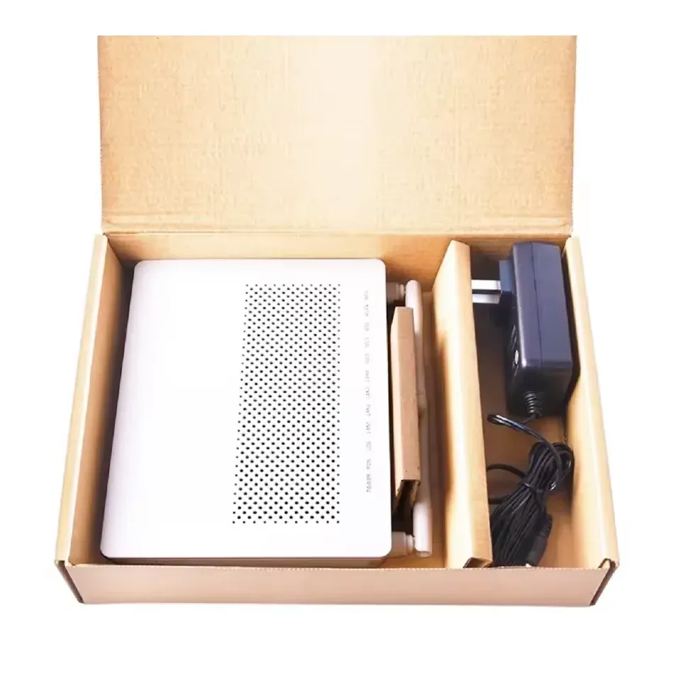 Cheap Price Original New EG8143A5 GPON ONU ONT 1GE+3FE+1POTS+1USB+CATV+2.4G Single-Band WiFi English Firmware-boxintelecom