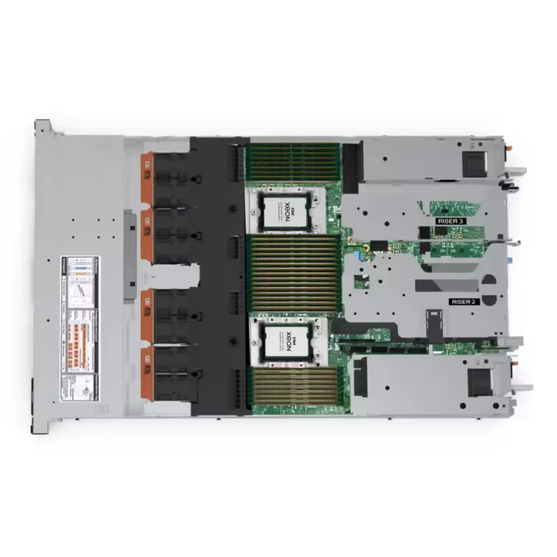 Lower Price Dells Poweredge R650 Second Hand Network Computers Refurbished 1U Rack Used Server 3