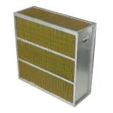 Air to Air Heat Exchanger Core Cross Air Flow, Core Plate Material Hydrophilic Aluminum Fo
