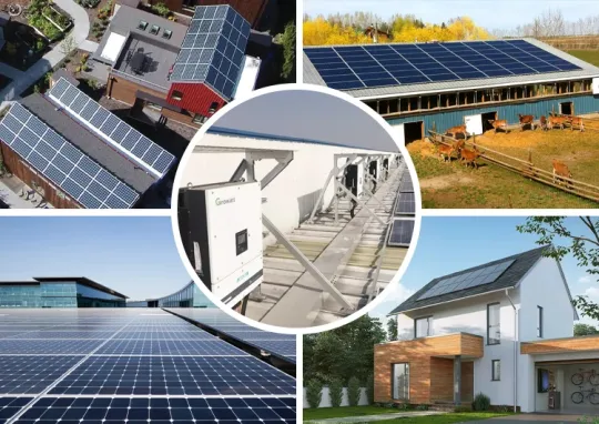 Growatt On-grid Solar Inverter 5Kw 10Kw 30kw 50kw 80kw Hybrid on Grid Solar Power Inverter