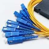 PLC Fiber Optic Splitter 1*4 1*8 SC/FC/UPC Connector Box/Mini Module Type Singlemode FTTH