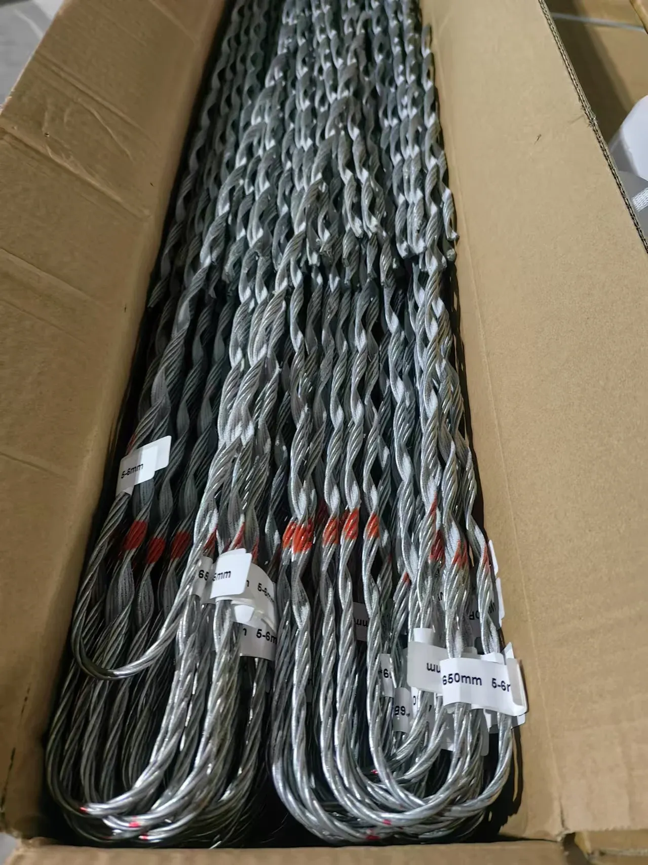 GUY Grabs Power Fittings Fiber Network 1/4 3/8 5/16 7/16 Sizes Dead End Galvanized Steel T
