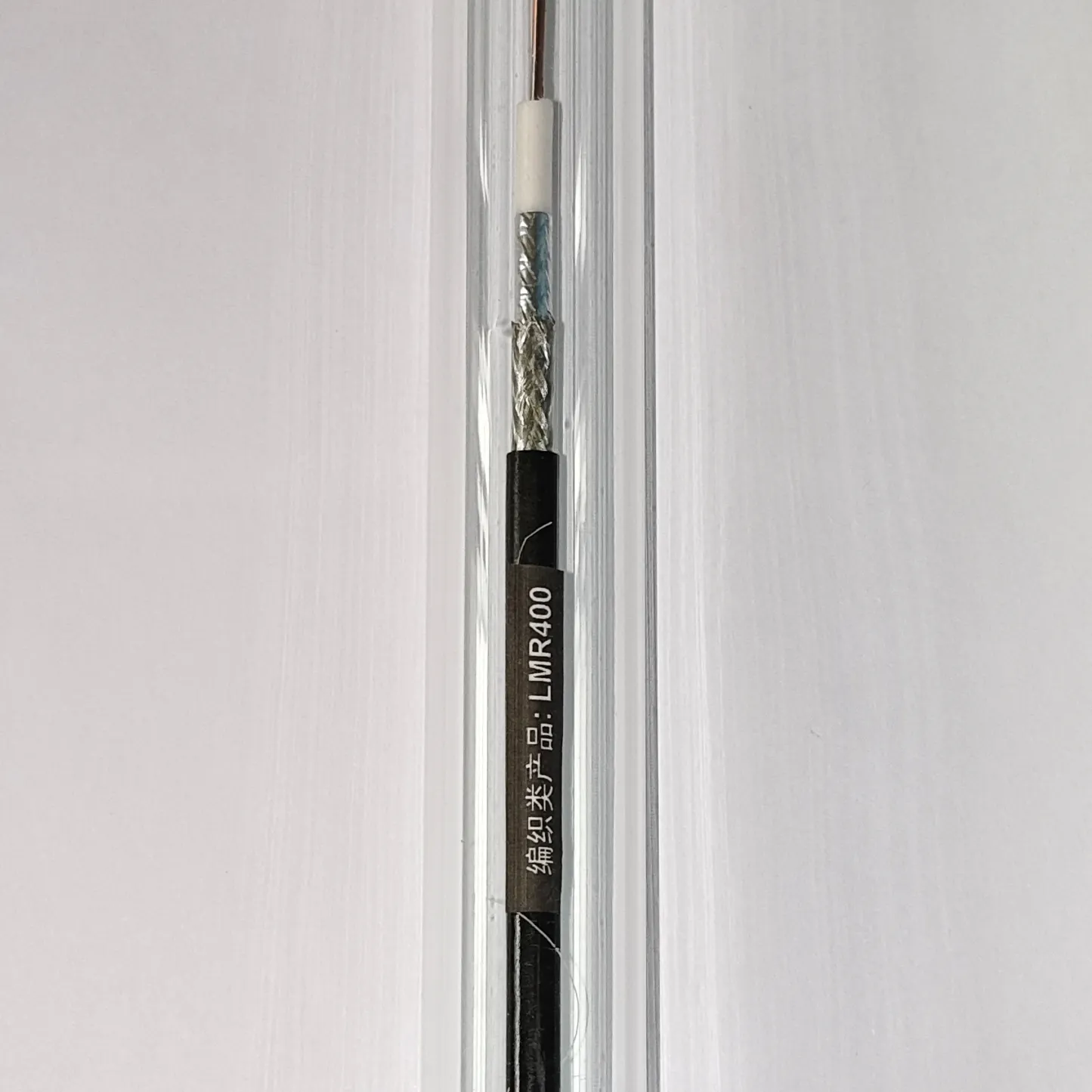 High Quality Braided  Coaxial  Cable RG8U  RLFC-400  with Tinned Copper Shield-boxintelecom