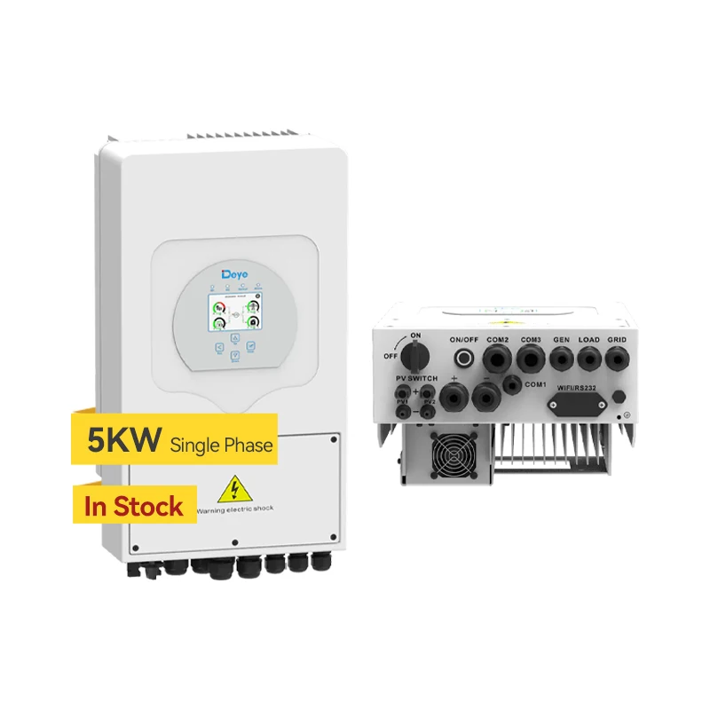 New Version Deye 5k SUN-5K-SG01 03LP1-EU Single Phase Hybrid Inverter With Mppt Controller-boxintelecom