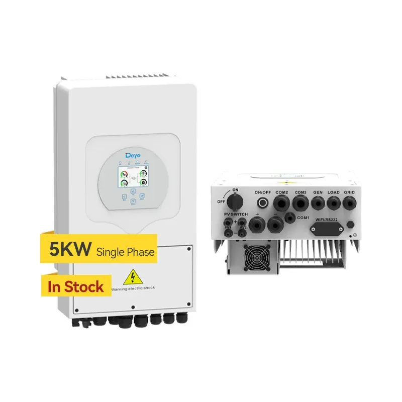 New Version Deye 5k SUN-5K-SG01 03LP1-EU Single Phase Hybrid Inverter With Mppt Controller-boxintelecom