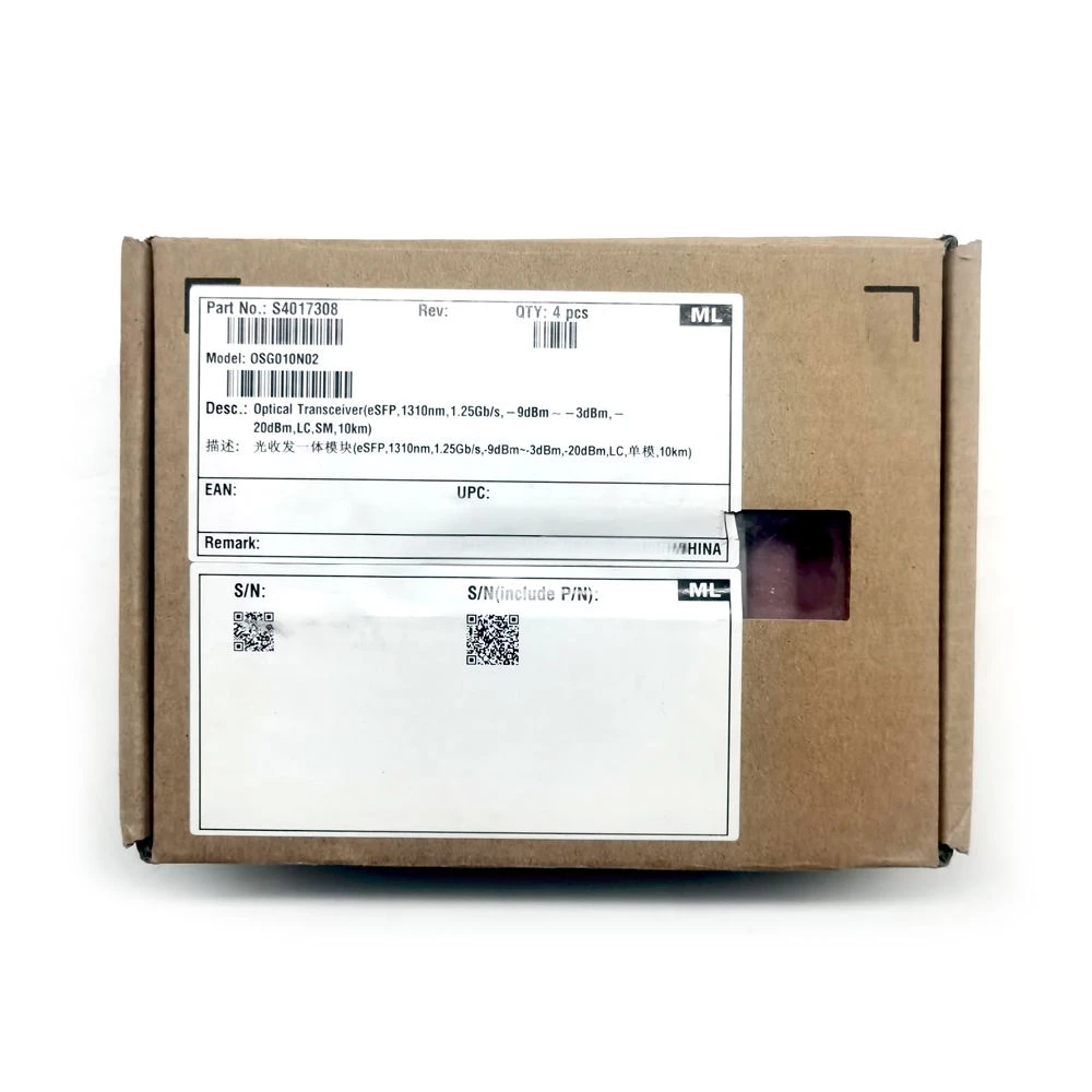 Wholesale OSG010N02 S4017308 1.25G-1310nm-10km Gigabit Single Model Module-boxintelecom