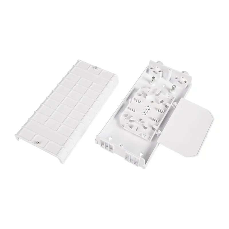 FTTH Fiber Wall Mounting Optic Distribution Box Waterproof 6 Cores Fiber Terminal Box FTTX