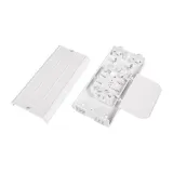 FTTH Fiber Wall Mounting Optic Distribution Box Waterproof 6 Cores Fiber Terminal Box FTTX
