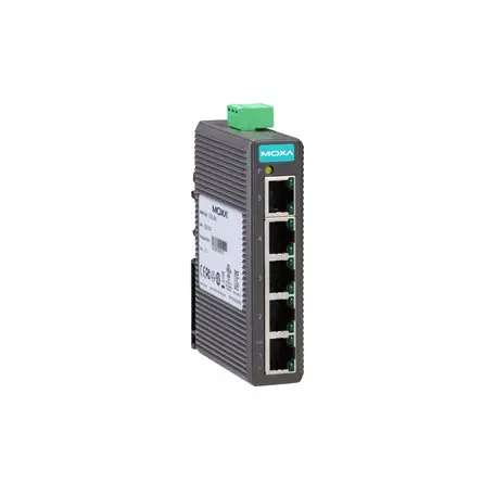 Fast 5-port Entry-level Unmanaged Ethernet Switches Moxa EDS-205 Series Switch