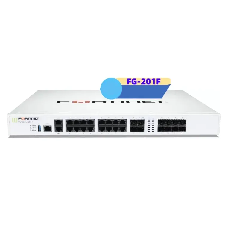 100% Brand New FG-201F-BDL-950-12 FortiGate-201F Plus 1 Year FortiCare and FortiGuard