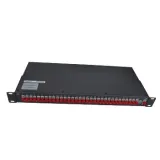 Single-Mode Fiber Optic PLC Splitter 1*32 FC Connector POE Network FTTH G652D Patch Panel 