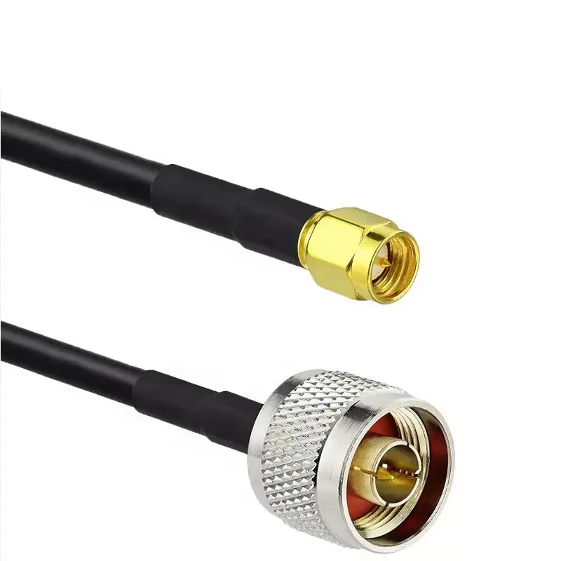 700-2700MHz Low PIM -155dBc N Male to SMA-Male LMR400 Coaxial Cable Jumper Cable