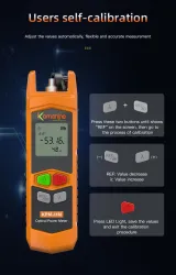 MINI KPM-11M Fiber Optical Power Meter Attenuation Tester Muti-Wavelength Visual Faultocat