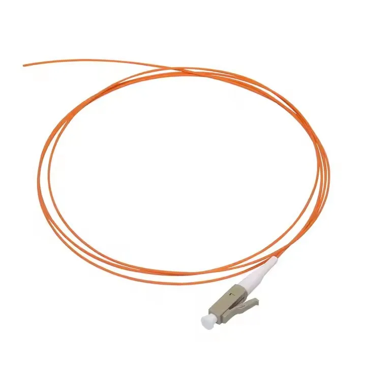Pigtail Multimode LC/UPC Optical Fiber 62.5/125 OM2 SC/APC/UPC Connector Used for FTTH Tel