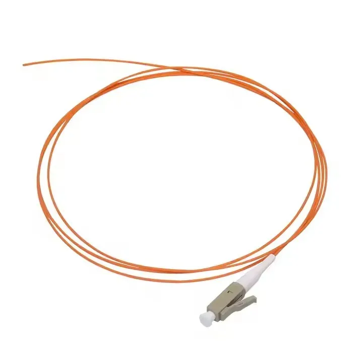 Pigtail Multimode LC/UPC Optical Fiber 62.5/125 OM2 SC/APC/UPC Connector Used for FTTH Tel