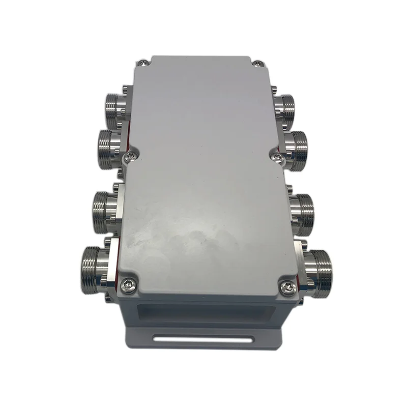 RF 5G 698-3800MHz 4 In 4 Out Hybric Combiner Hybrid Coupler with Low PIM -160dBc DIN-Femal