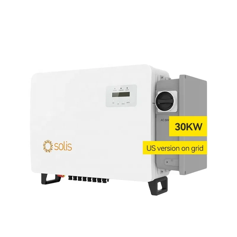 String Inverter 30kw US Version 208V Three Phase S6-GC30K-LV-US Solis Inverter Grid Tie for Home-boxintelecom