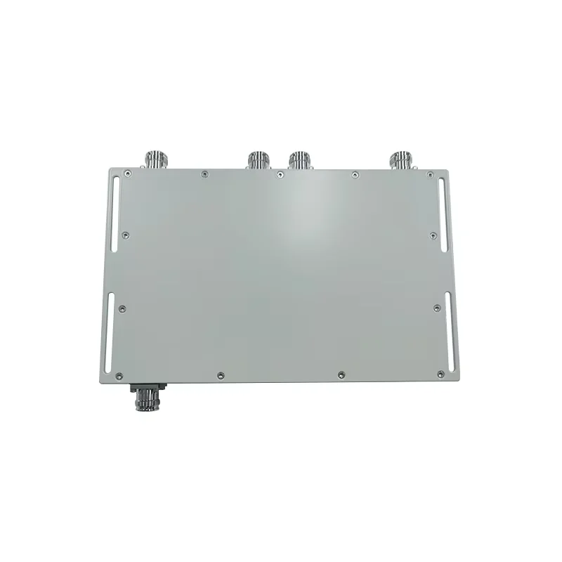 RF 4 in 1 Out Hybrid Coupler Combiner 600-6000MHz Low Pim -160dBc with 4.3-10 Female for I