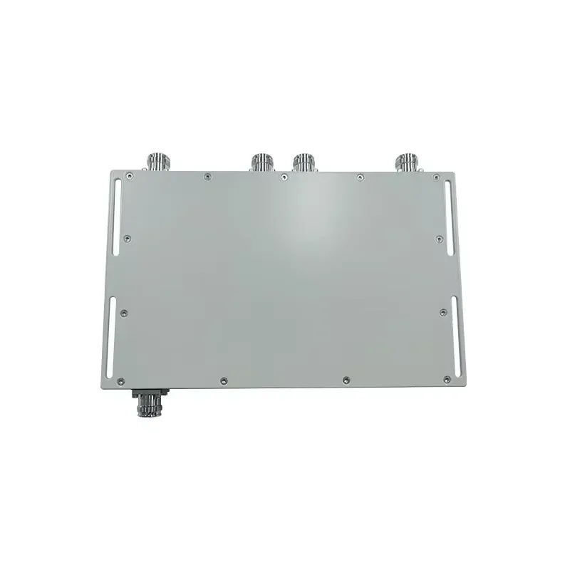 RF 4 in 1 Out Hybrid Coupler Combiner 600-6000MHz Low Pim -160dBc with 4.3-10 Female for I