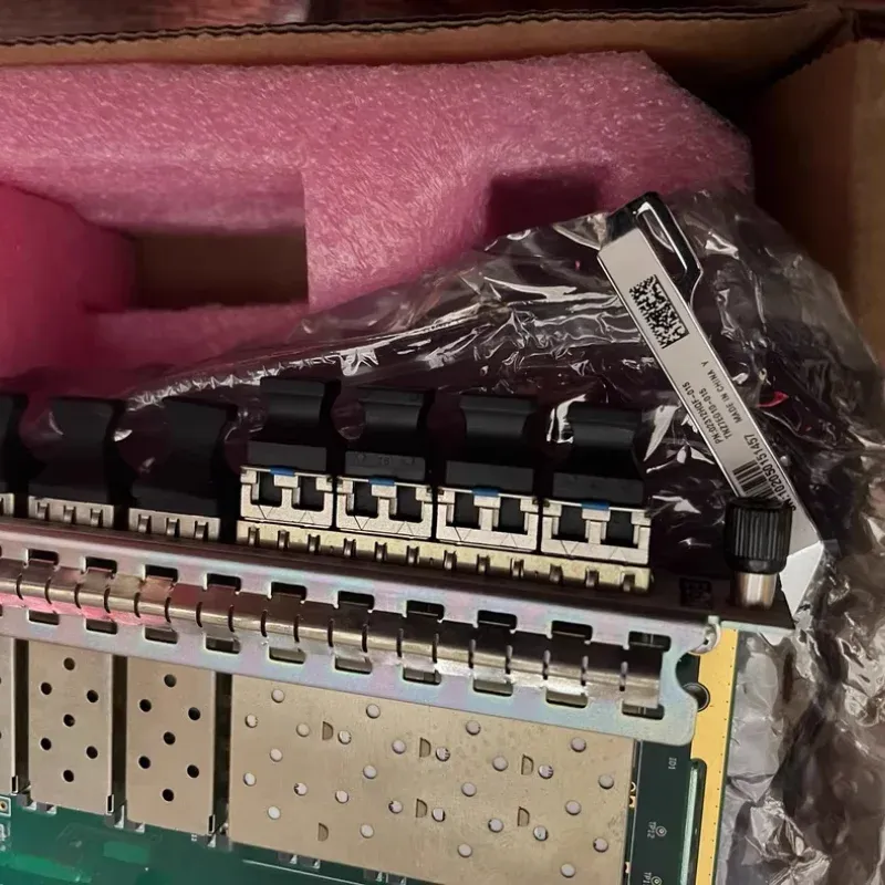 Optix OSN 1800 OTN Boards 8x10G XGS-PON/EPON SFP+ + 2x10GE SFP+ TNZ7EG10 Card Fiber Optic up to 40km FTTH/5G Advanced FEC-boxintelecom