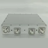 Frequency Range 694 to 2700MHz Low PIM RF Quadruplexer 250W Average Power with 43 10 Femal