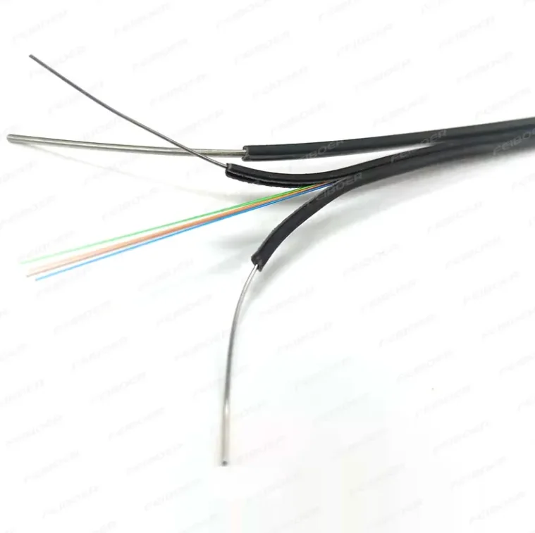 GJYXFCH FTTH Drop Cable Single Mode 1 Core Outdoor Fiber Optic Cable G652D G657A1 G657A2 LSZH Communication Cables-boxintelecom