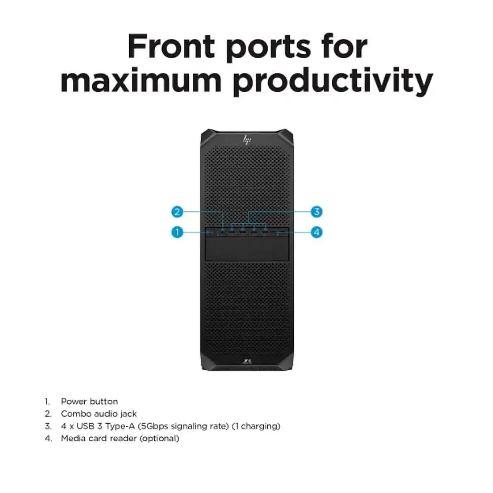 Best Selling for HP Z6 G5 a Tower Workstation Desktop PC with Next-gen Ryzen Threadripper 