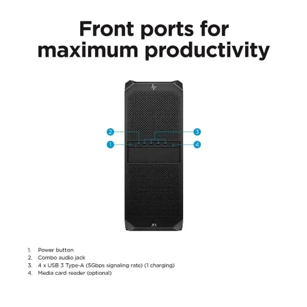 Best Selling for HP Z6 G5 a Tower Workstation Desktop PC with Next-gen Ryzen Threadripper 
