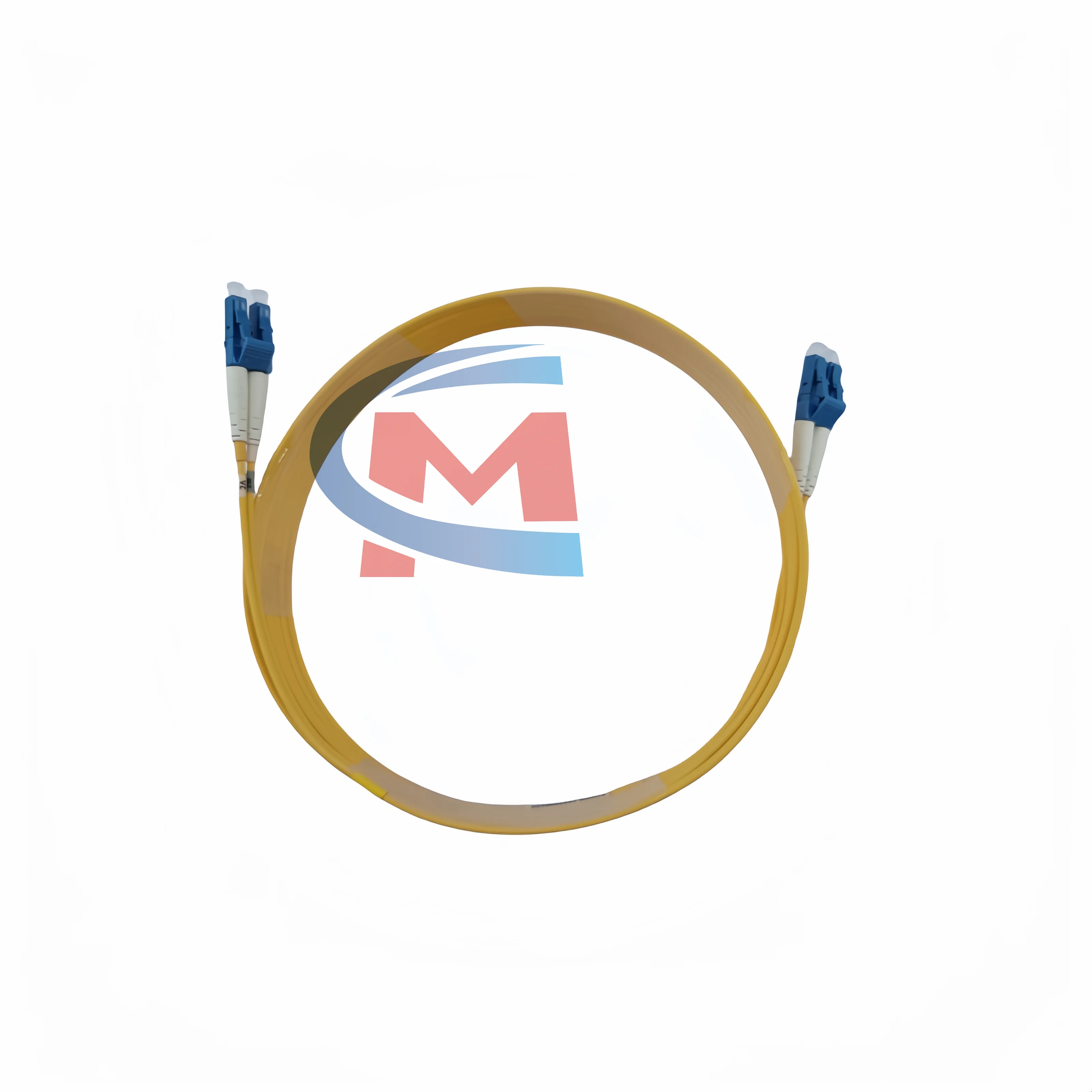 Custom 3m Yellow LC-LC Single Mode Fiber Optical Patch Cord Jumper LC-UPC PVC/LSZH Base Station Use-boxintelecom