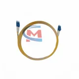 Custom 3m Yellow LC-LC Single Mode Fiber Optical Patch Cord Jumper LC-UPC PVC/LSZH Base St