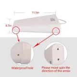 9-12 DBi High Gain Log Periodic Antenna 700~3700 MHz LPDA Antenna Outdoor Weatherproof for