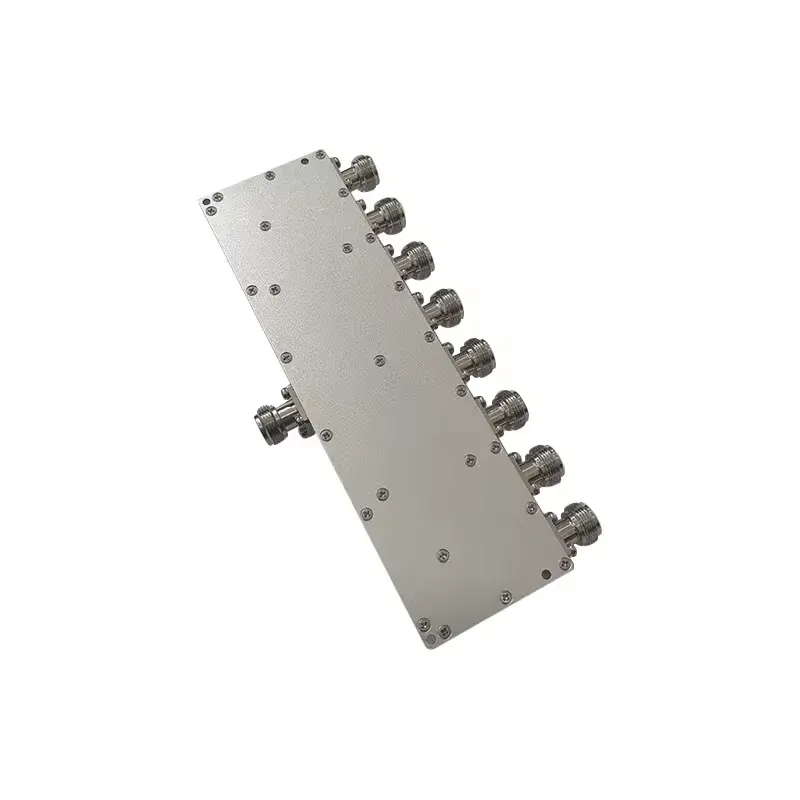 VHF Power Splitter 88-108MHz 8 Way Power Splitter RF Power Divider with N-Female Network
