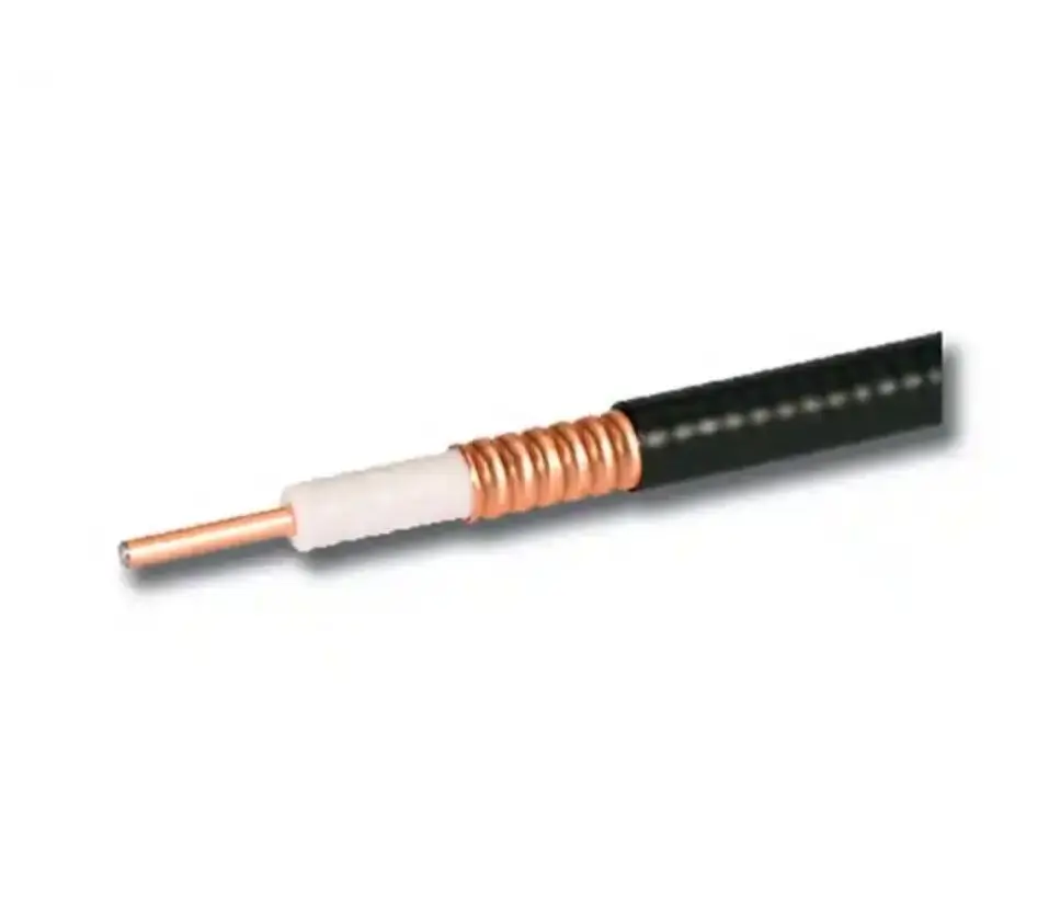 7/8'' Copper RF Feeder Jumper Coaxial Cable 50 Wide Frequency Range Low Attenuation Loss C