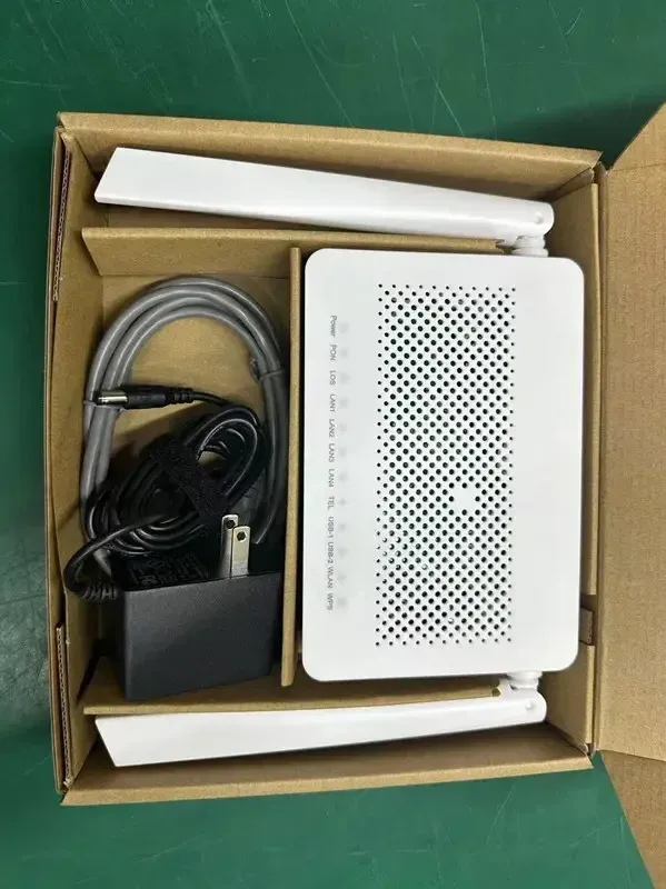 4GE ONU 2.4G 5G Dual Band WIFI ONT HS8546v5 4GE +WIFI 2.4G / 5G + 1POT+ 2USB English Firmware-boxintelecom