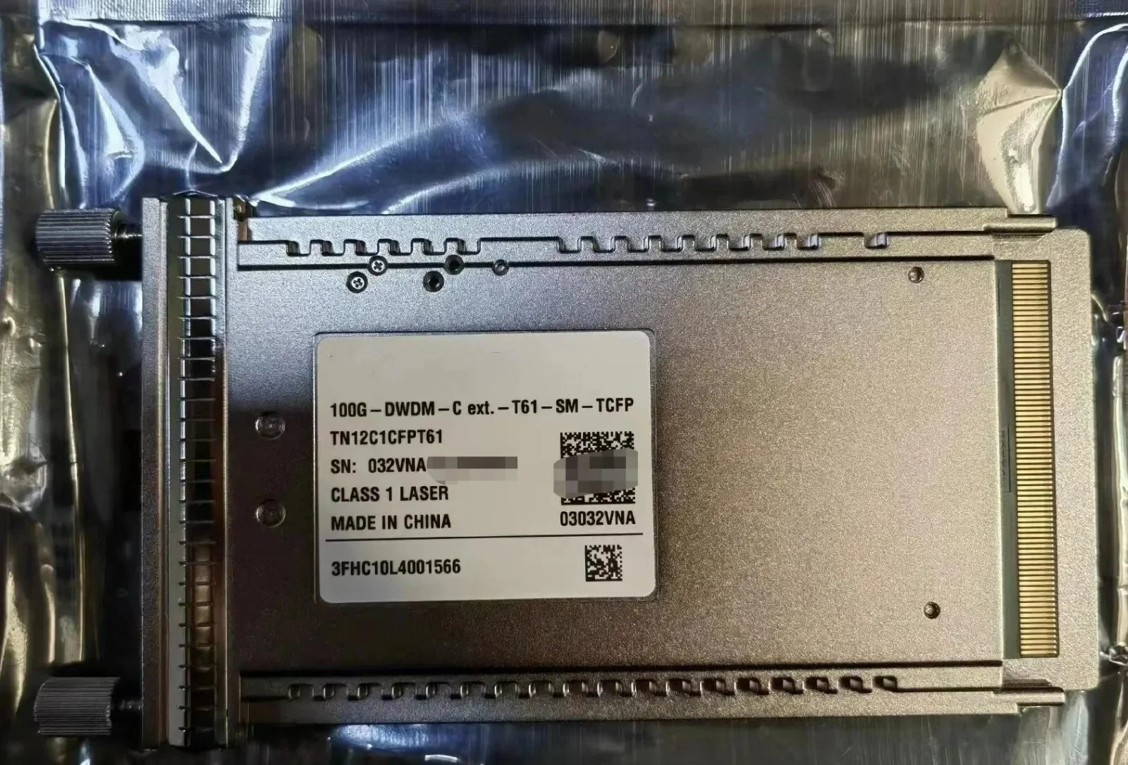 TN12C1CFPT61 OptiX OSN9800 SFP 100G-DWDM-C Ext.-T61-SM-TCFP Fiber Optical Transceiver Modules Core Network 03032VNA-boxintelecom