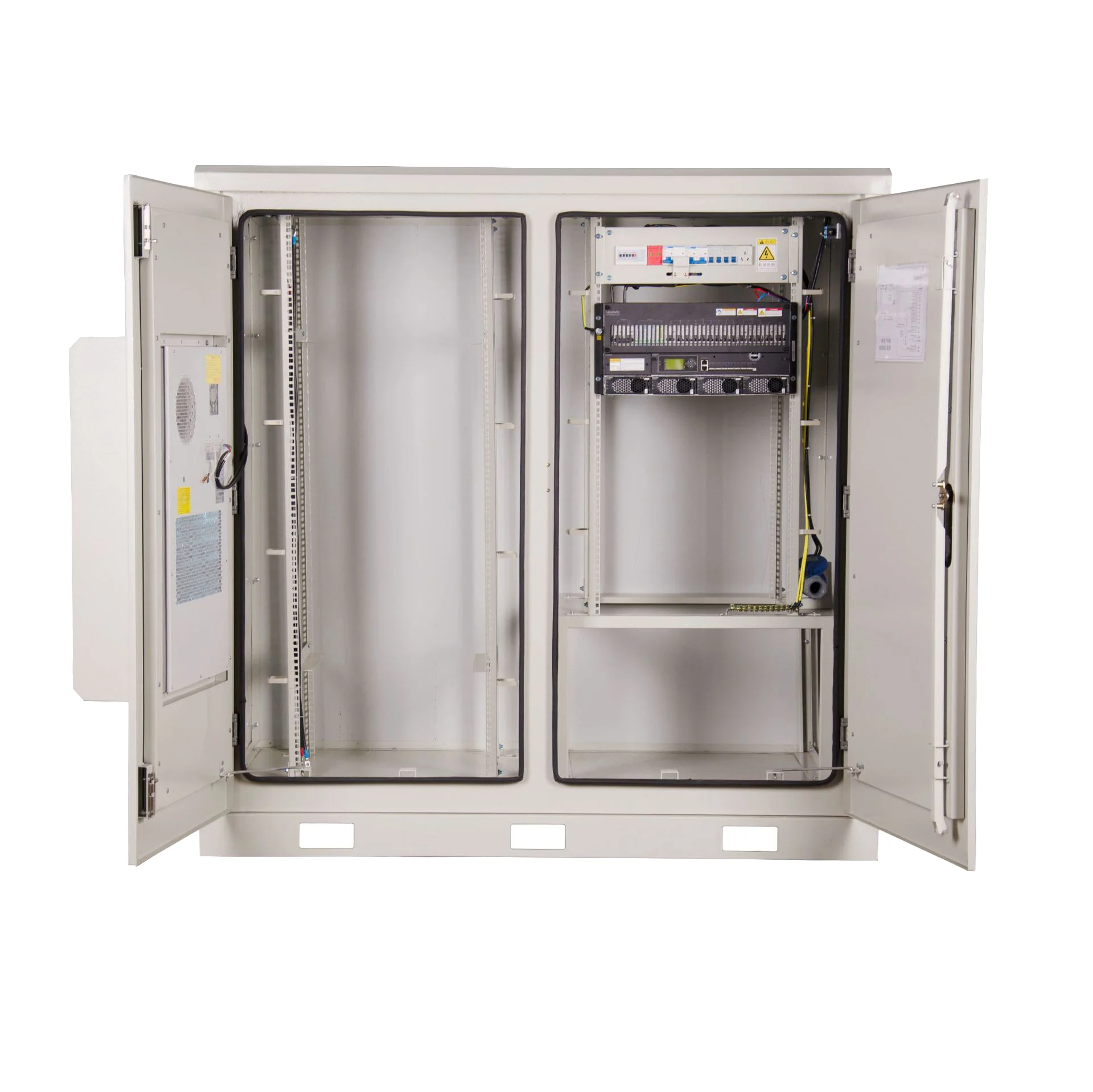 IP55 1500W Outdoor Power Enclosure Cabinet Galvanized Steel 19 Rack Telecom Filter Shelter Stainless Steel Aluminum Metal-boxintelecom