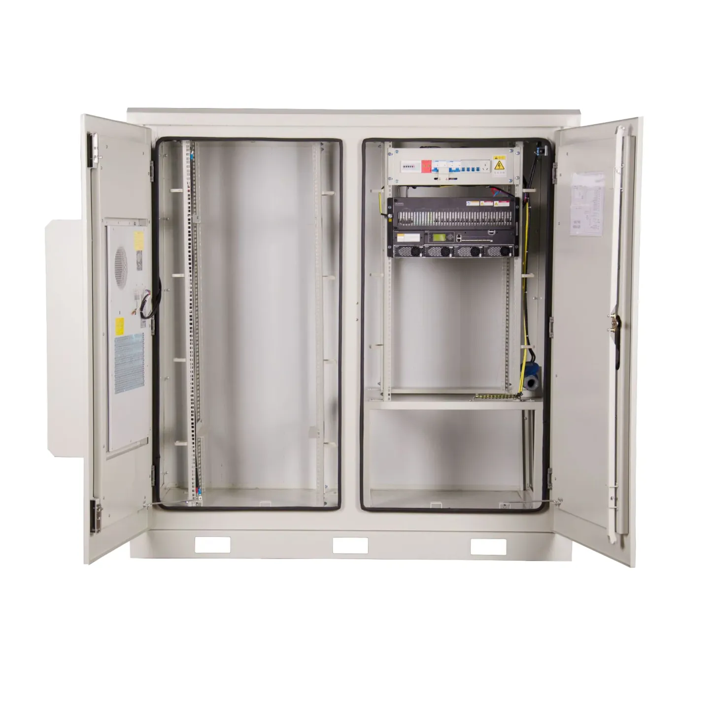 IP55 1500W Outdoor Power Enclosure Cabinet Galvanized Steel 19 Rack Telecom Filter Shelter Stainless Steel Aluminum Metal-boxintelecom