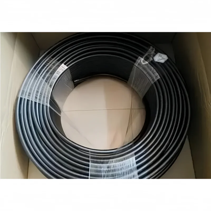 Ultra Flexible 1/2 50ohm Super Flexible RF Coaxial Feeder Cable Wide Frequency Range Low Attenuation Black PE Jacket for WiFi-boxintelecom