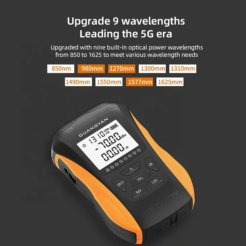 Optical Power Meter 6in1 1mw 10 Mw 30mw Network Cable Test Quickly Detect Innovative Smart