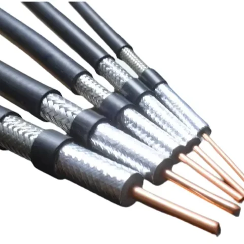 High Quality Braided  Coaxial  Cable RG8U  RLFC-400  with Tinned Copper Shield-boxintelecom