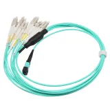 Manufacturer's Polarity MPO-LC 8/12/24 B 10G Single Multi-Mode Fiber Jumper 4G/WiFi/FTTH/3